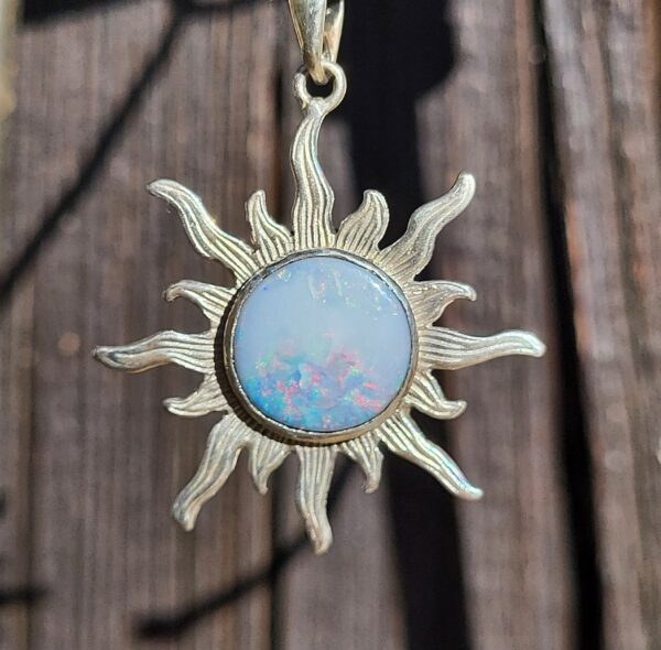 Pendentif Soleil Opale Australie – Image 17